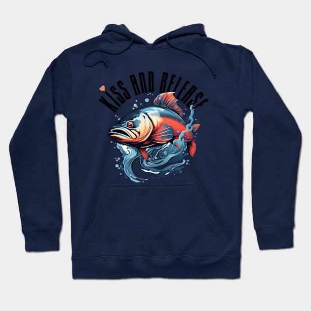 Catch and release Hoodie by GraphGeek